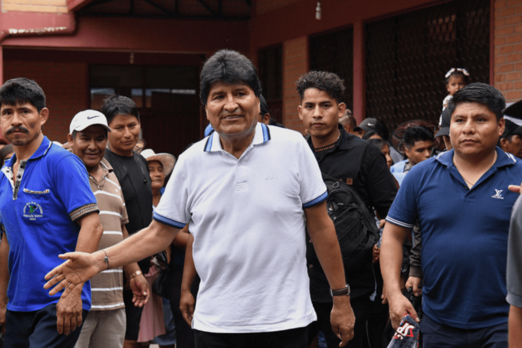 Evo imputado formalmente por estupro y trata de&nbsp;personas