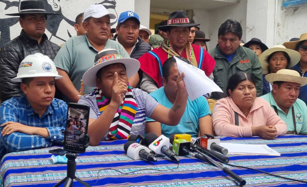Los evistas se quedan en La Paz y denuncian la detención de más de 40&nbsp;marchistas