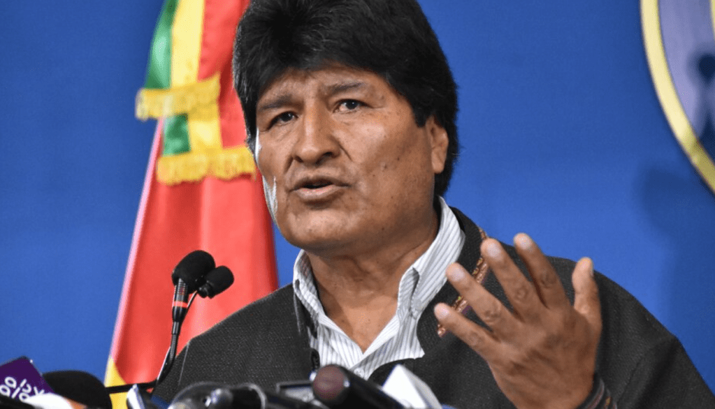 Desde su trinchera, Morales desafía al Gobierno a que lo&nbsp;detenga