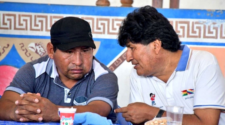 Reaparece Ponciano Santos, dirigente evista prófugo, y dice que las elecciones no están&nbsp;garantizadas