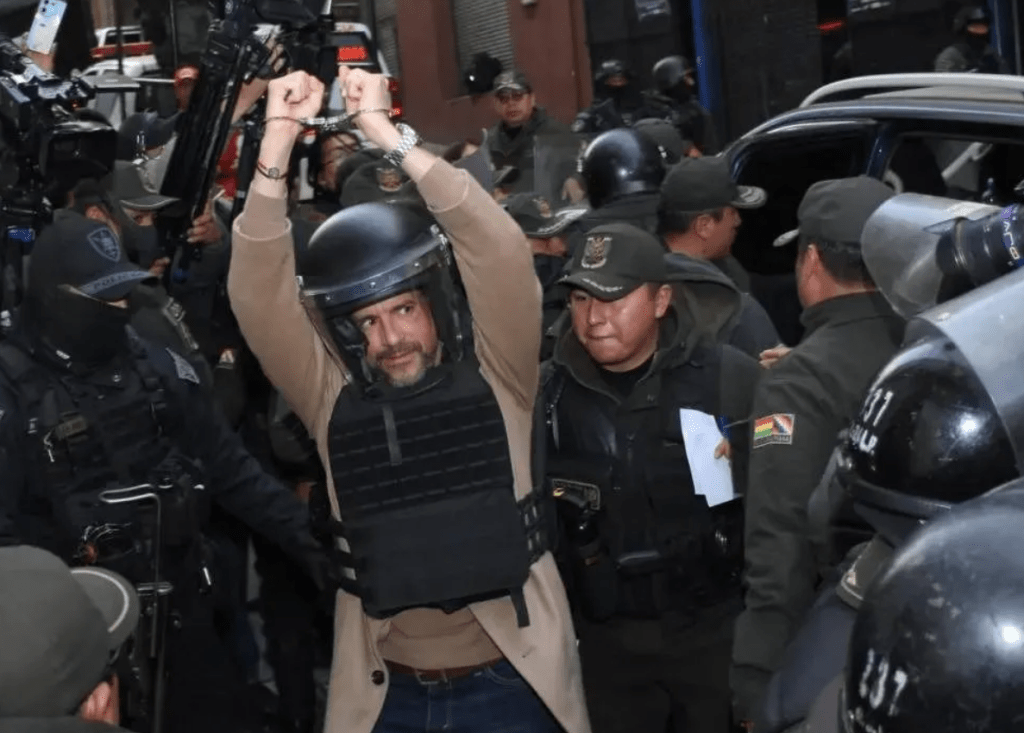 Régimen Penitenciario se niega a trasladar a Camacho a Santa Cruz para su&nbsp;juicio