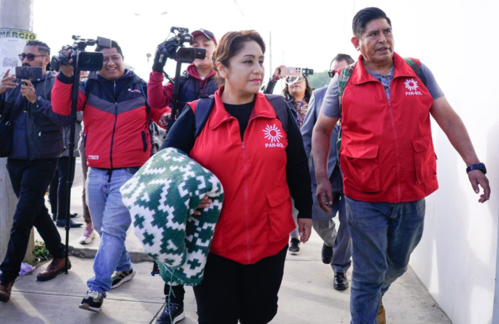 Aprehenden a Ruth Nina tras declarar por amenazas contra elecciones del 17 de&nbsp;agosto